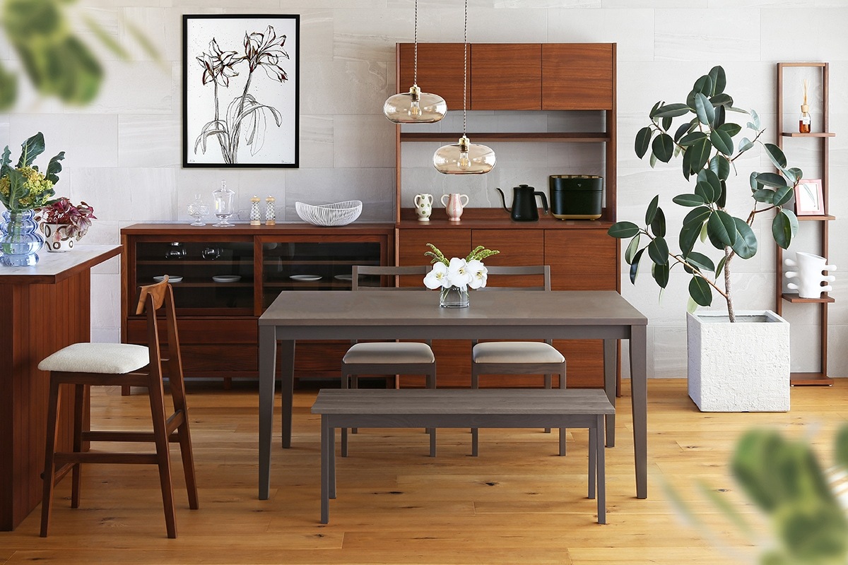 PLAIN BENCH ウォルナット【受注生産品】