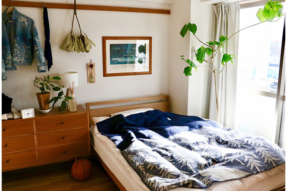 MARK BED ダブル オーク