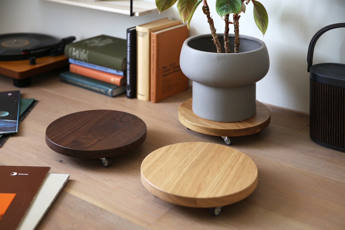 PLANTER BASE シングル Φ24cm オーク