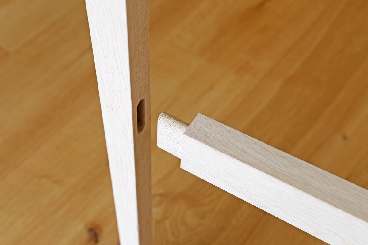 ダイニングセット 4人用 【C0】 COMMON DINING TABLE + PLAIN CHAIR×4 【在庫品:3営業日以内に発送可】