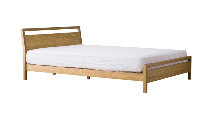 【廃番20%OFF】MARK BED ワイドダブル オーク