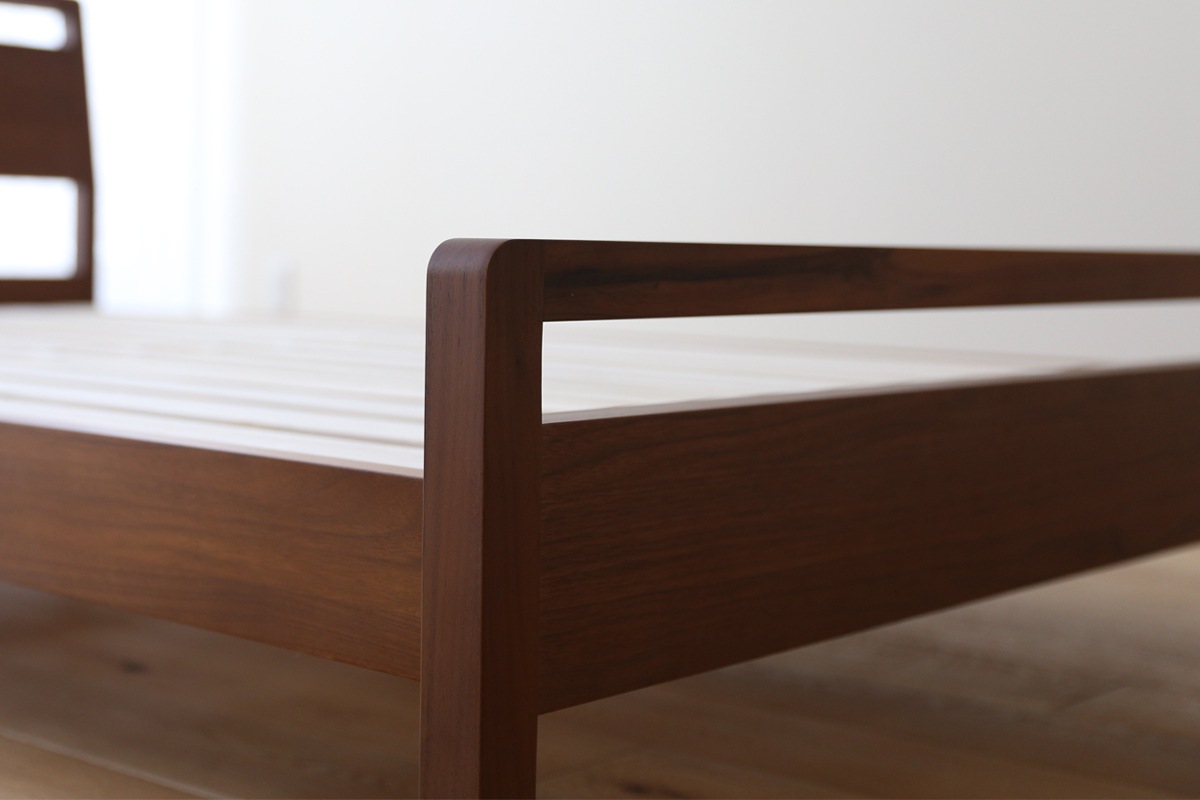 【廃番20%OFF】MARK BED ワイドダブル オーク