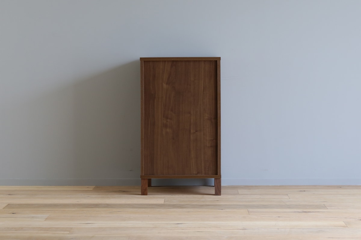 LECCE 50サイドチェスト(D44cm) ウォルナット