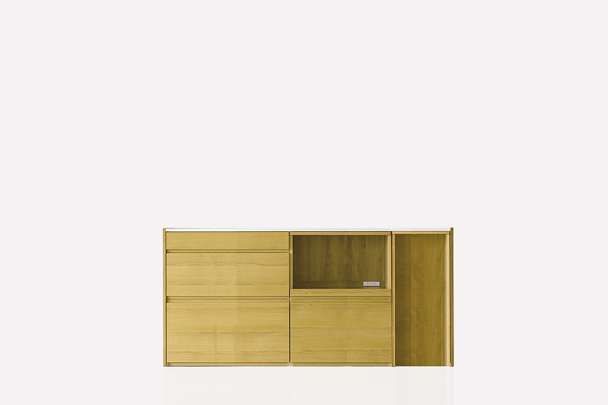 HARVEST ハーベスト【カウンタータイプ】set 10【幅200cm】オーク/ウォルナット