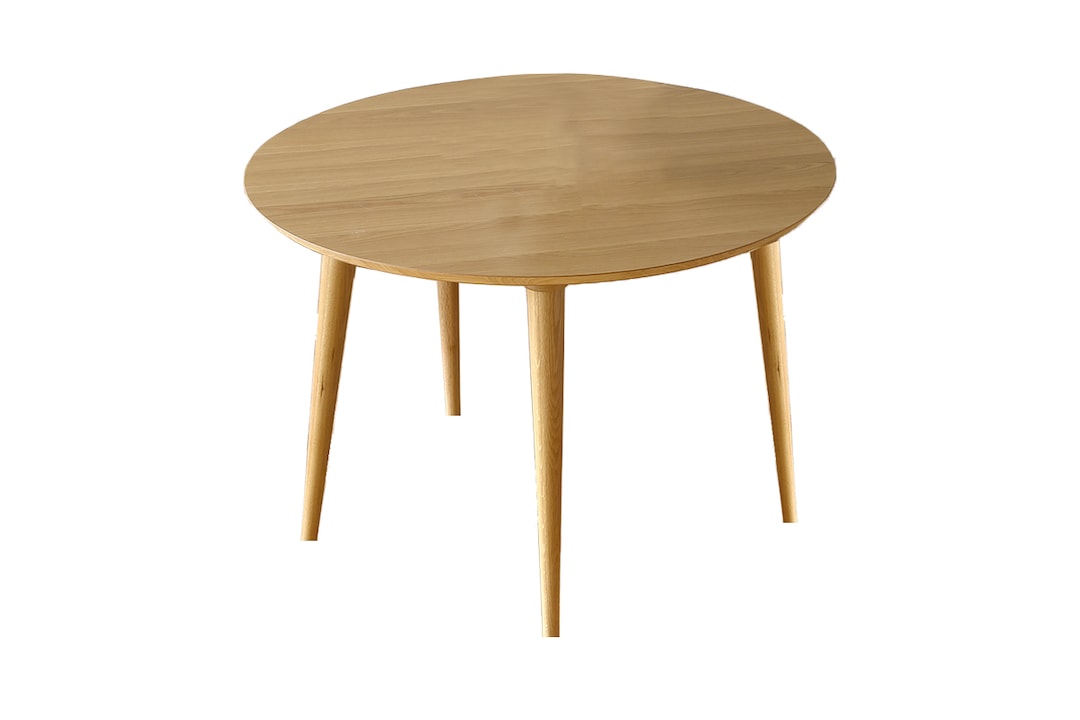 ダイニングセット 4人用 【C12】 MALLOON DINING TABLE + PLAIN CHAIR×4 【在庫品：3営業日以内に発送可】
