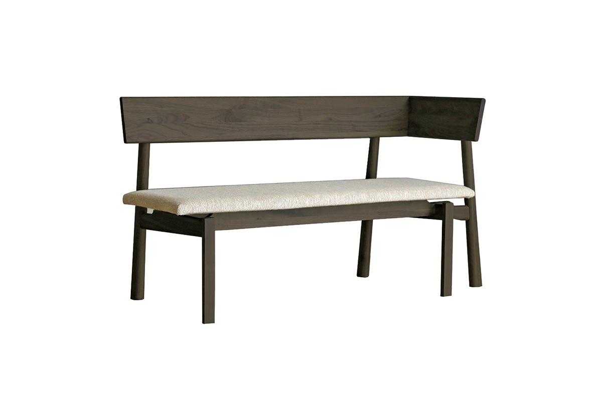 ARCO DINING CORNER SOFA オーク グレー塗装【受注生産品】【サイズオーダー】