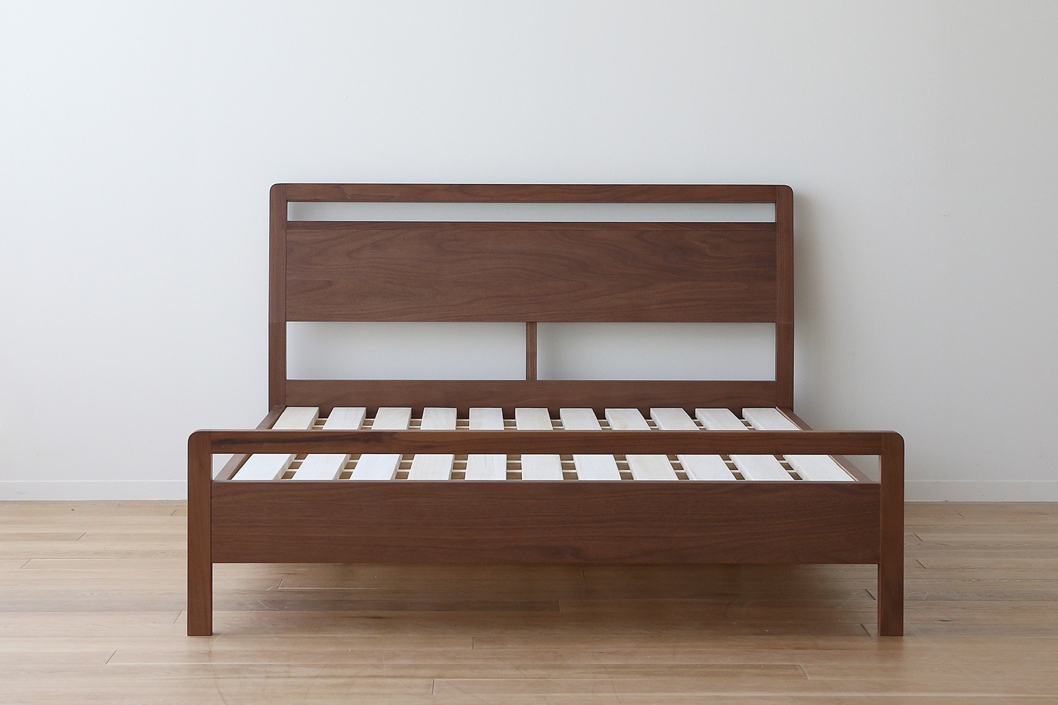 MARK BED マーク セミダブル ウォルナット