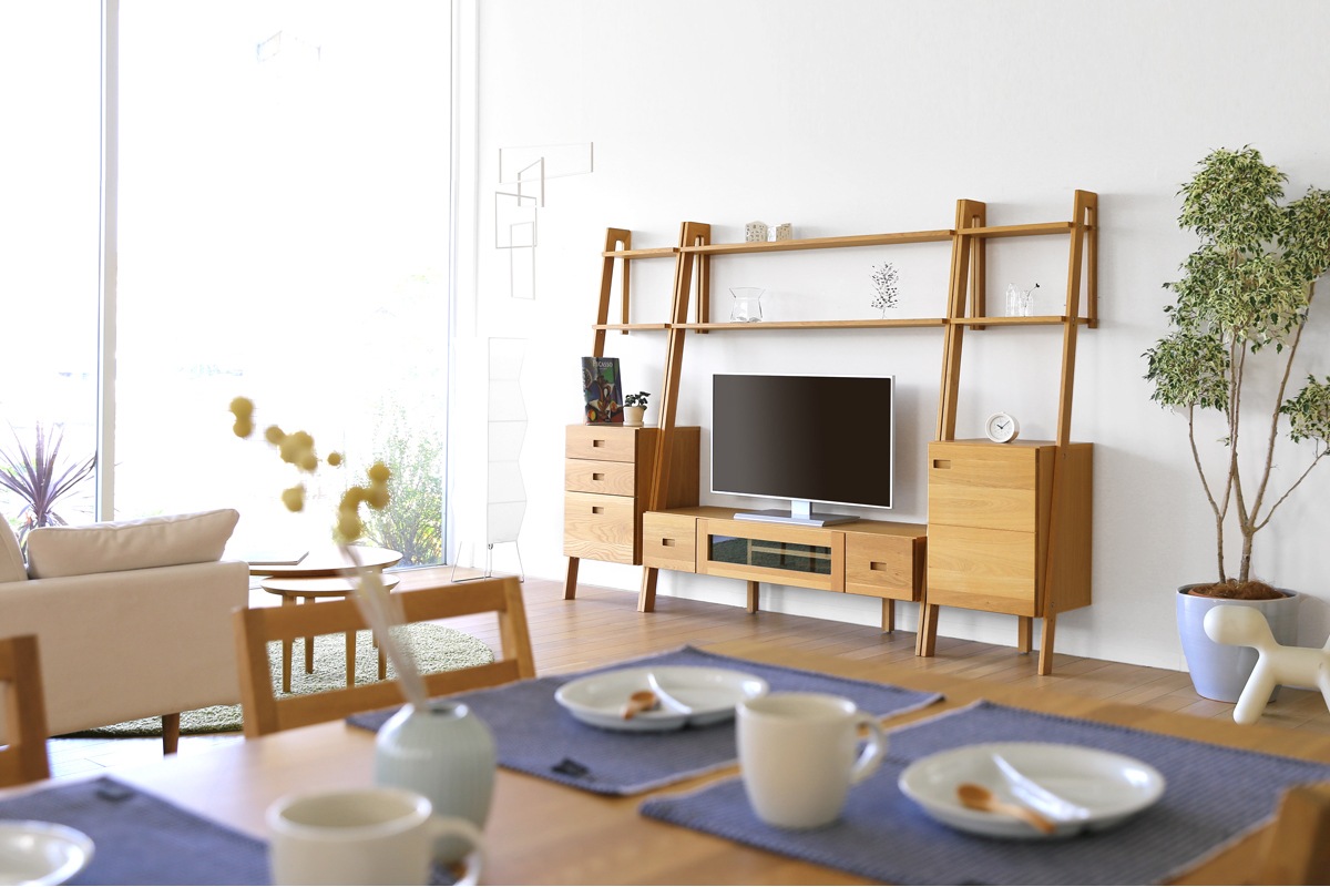 LEIRIA 48サイドチェスト オーク