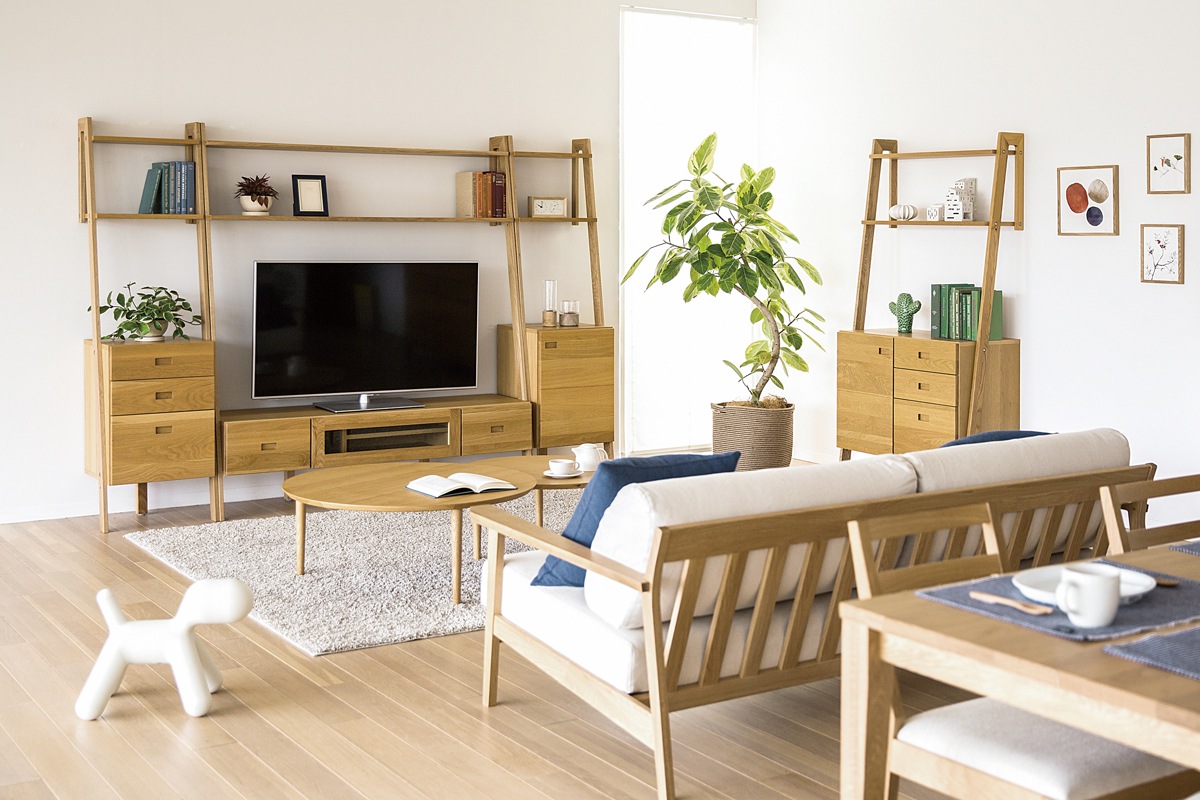 LEIRIA 48サイドチェスト オーク