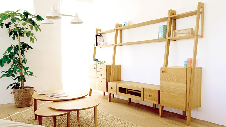 LEIRIA 48サイドチェスト オーク