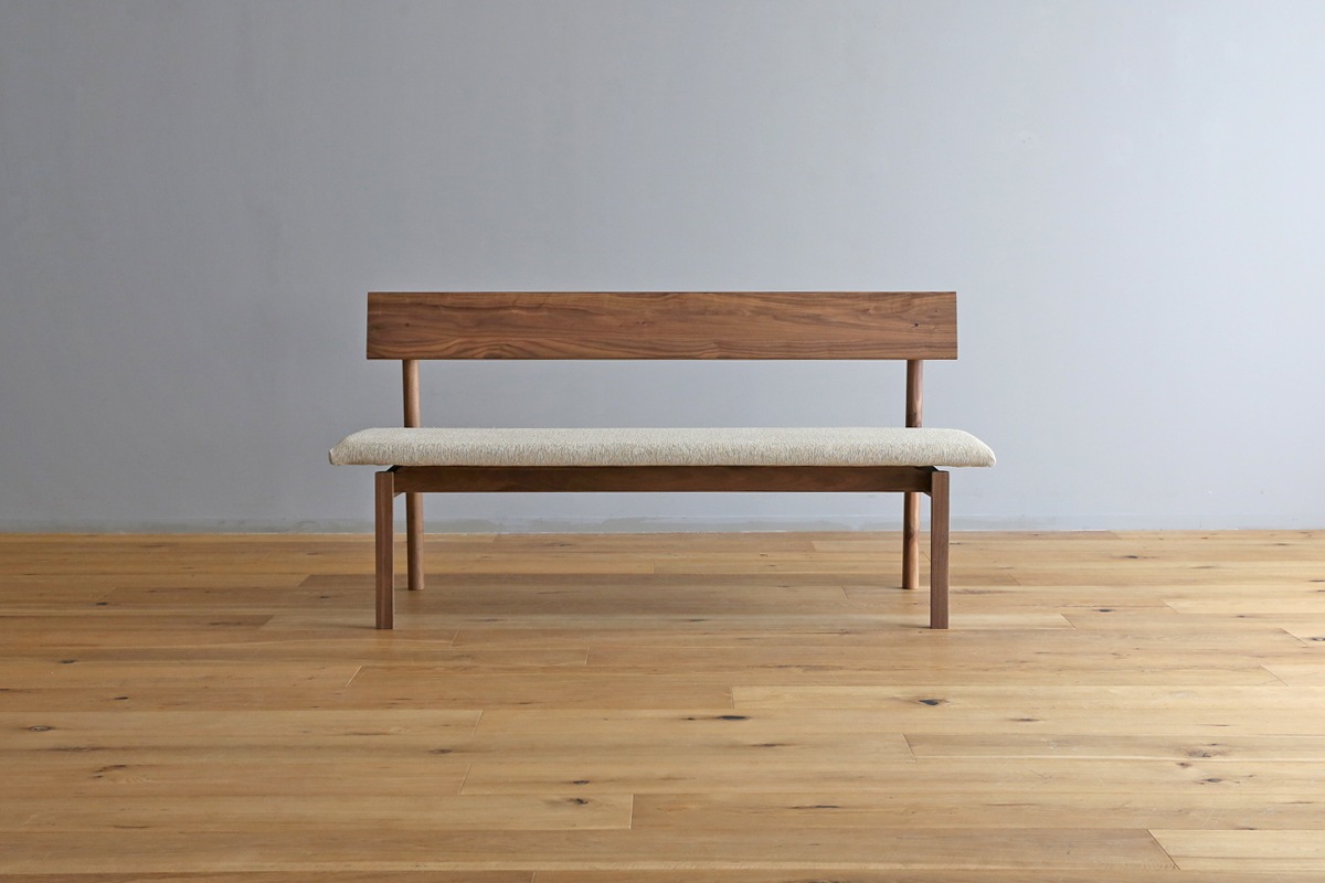 ARCO DINING SOFA オーク 黒塗装【受注生産品】