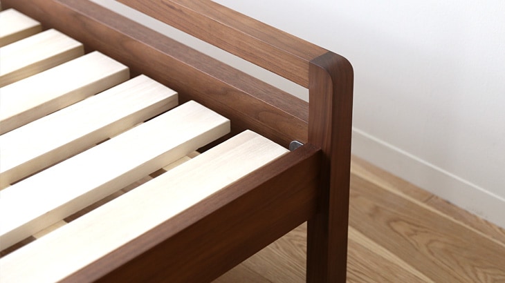 MARK BED ダブル ウォルナット