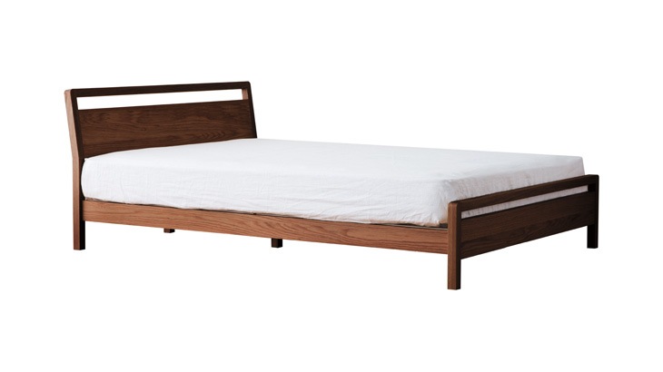 MARK BED ダブル ウォルナット