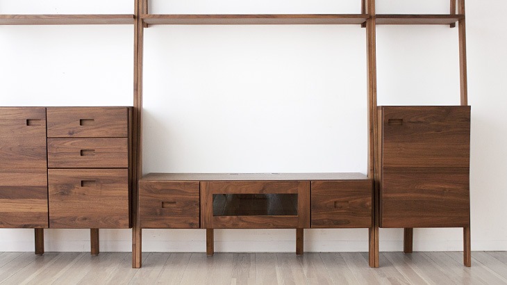 LEIRIA 48サイドボード (左・右開き) オーク