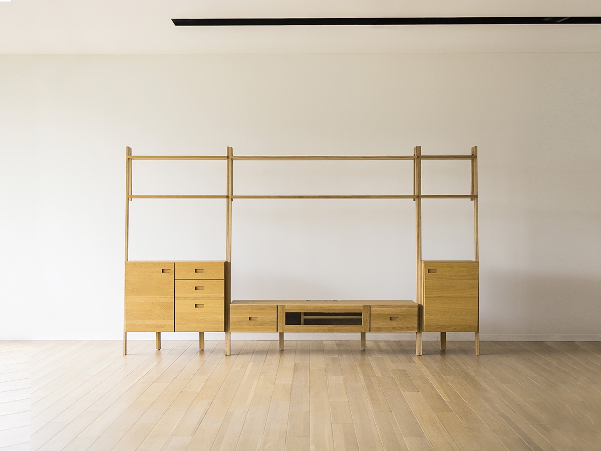 LEIRIA 48サイドボード (左・右開き) オーク