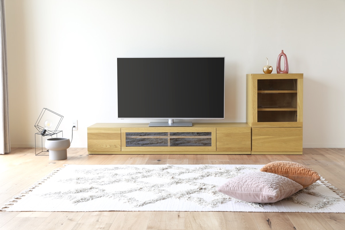 LECCE レッチェ 120TVボードOAK 台輪