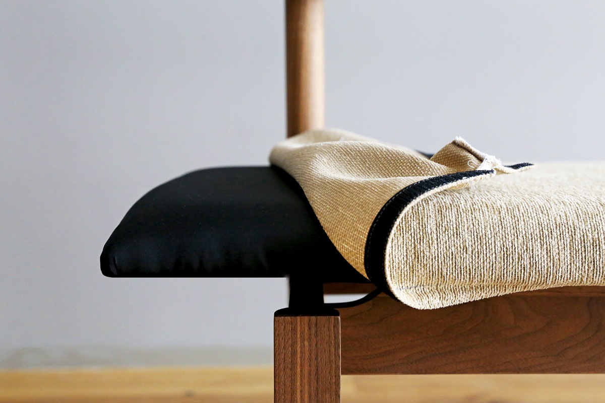 ARCO DINING BENCH オーク グレー塗装【受注生産品】