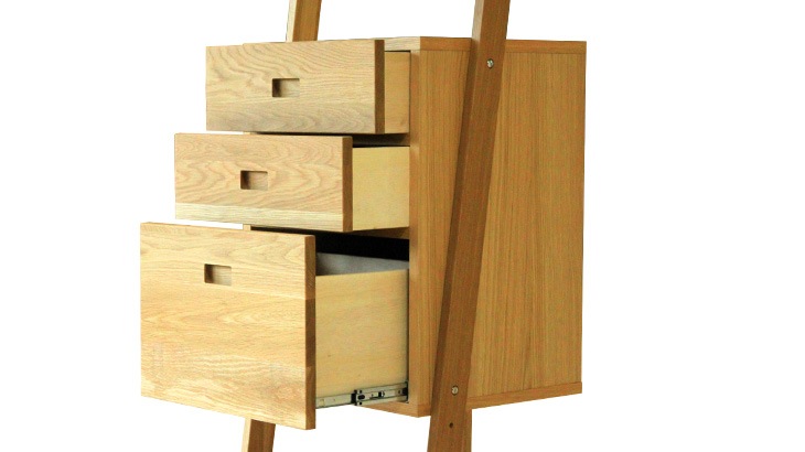 LEIRIA 48サイドチェスト ウォルナット