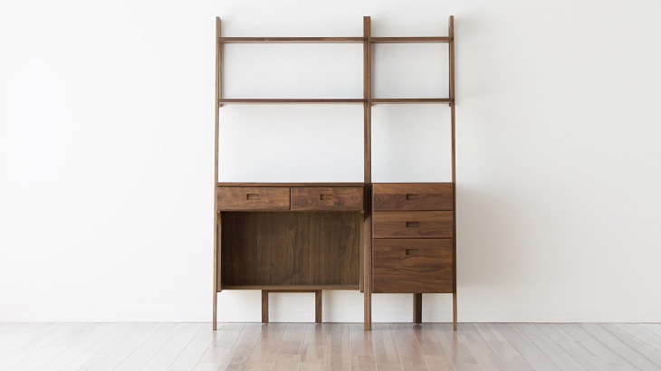 LEIRIA 48サイドチェスト ウォルナット