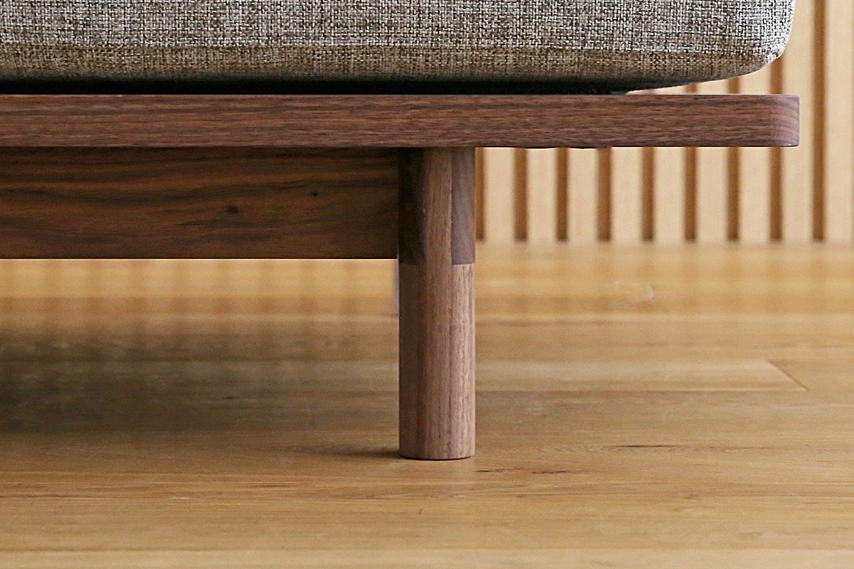 MOLEN SOFA モーレン シェーズロング オーク 黒塗装【受注生産】