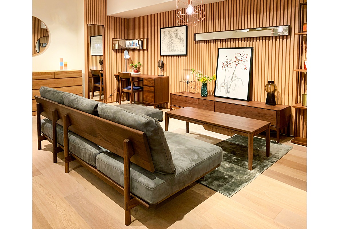 MOLEN SOFA モーレン シェーズロング オーク 黒塗装【受注生産】