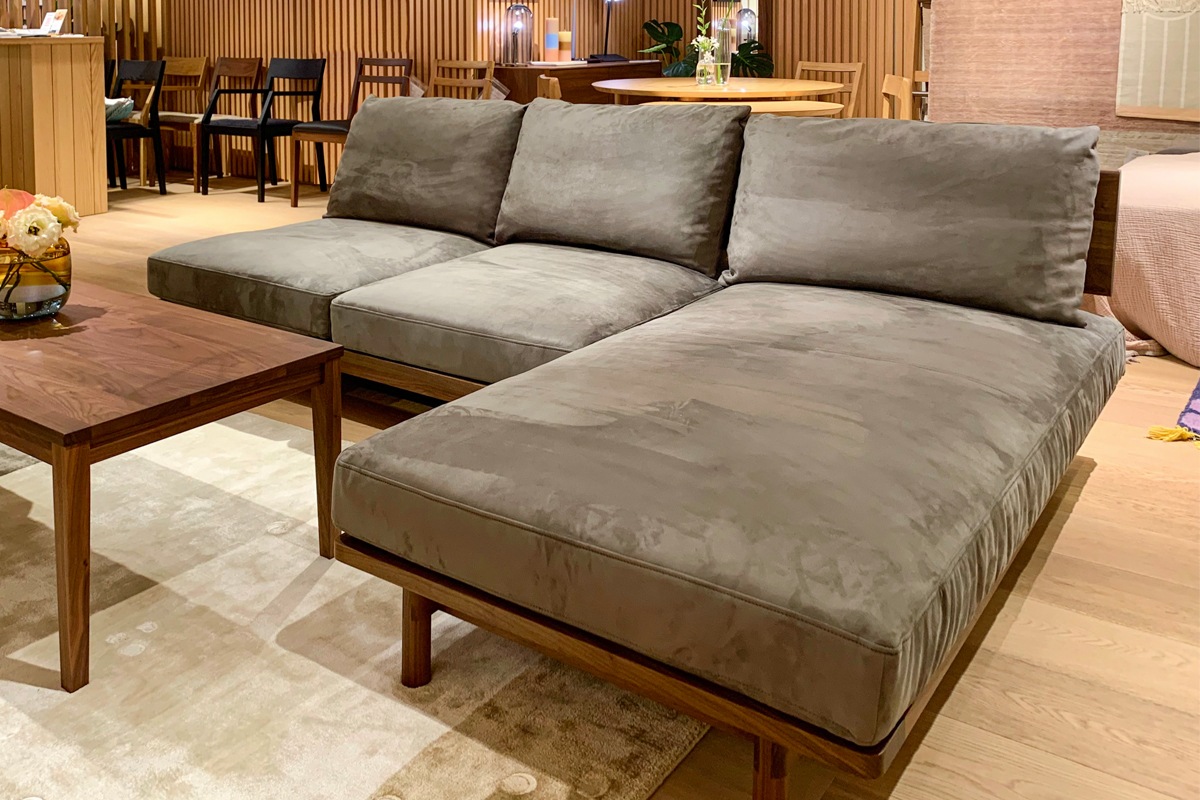MOLEN SOFA モーレン シェーズロング オーク 黒塗装【受注生産】