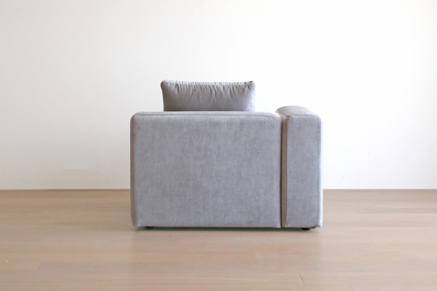 SUMOWA SOFA スモワ 1人掛け（左肘）ライトグレー