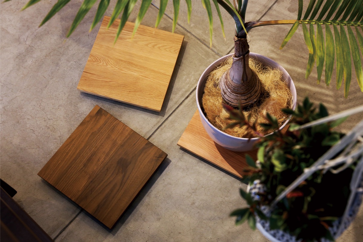 PLANTER BASE 40角 オーク