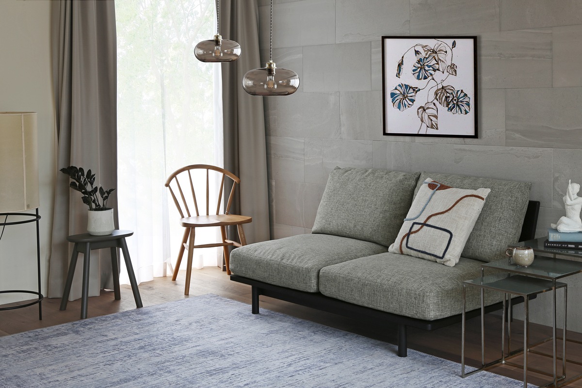 MOLEN SOFA モーレン シェーズロング オーク グレー塗装【受注生産】