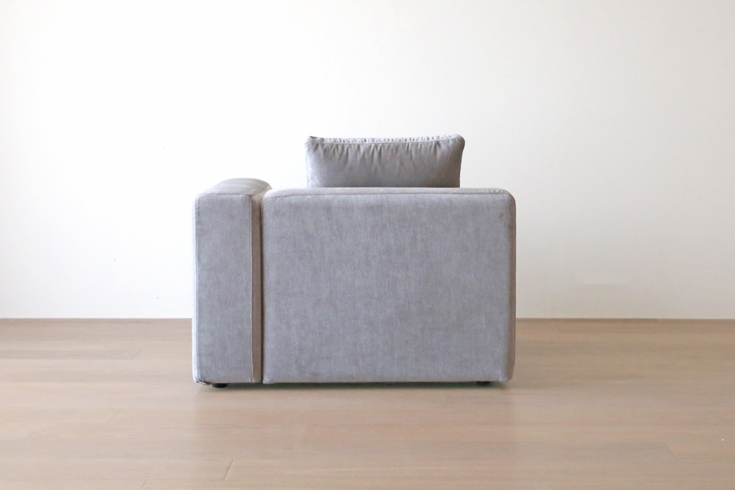 SUMOWA SOFA スモワ 1人掛け（右肘）ライトグレー 