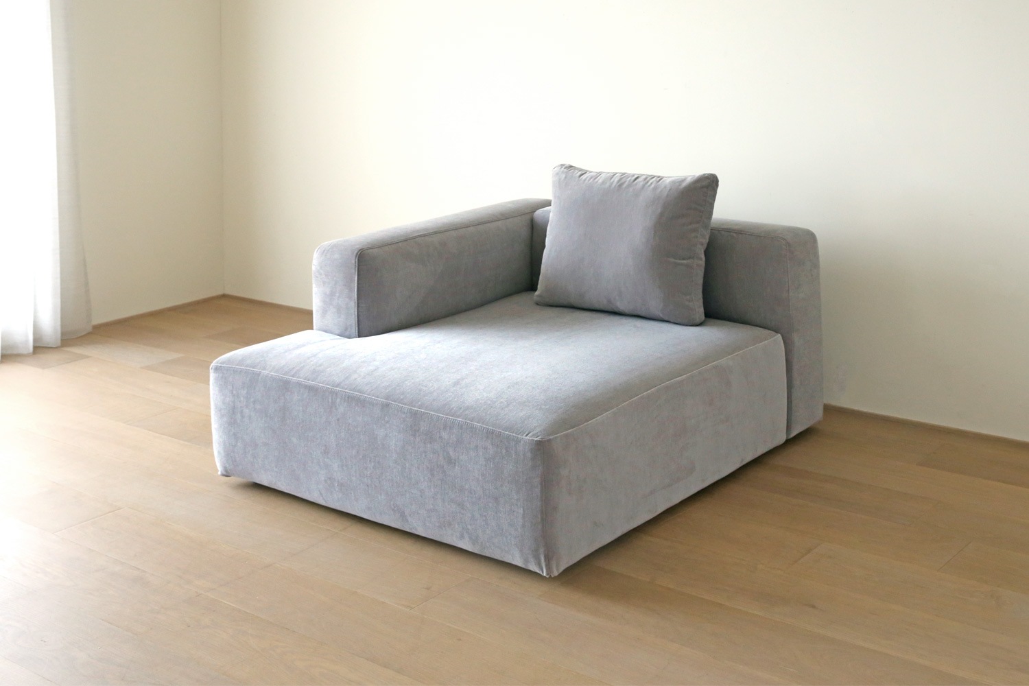 SUMOWA SOFA スモワ シェーズロング（左肘）ライトグレー