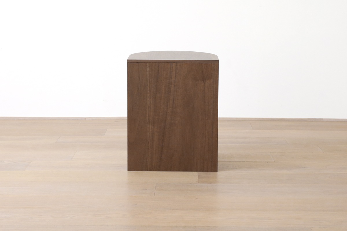 RIB SERIES リブシリーズ H50サイドテーブル ウォルナット