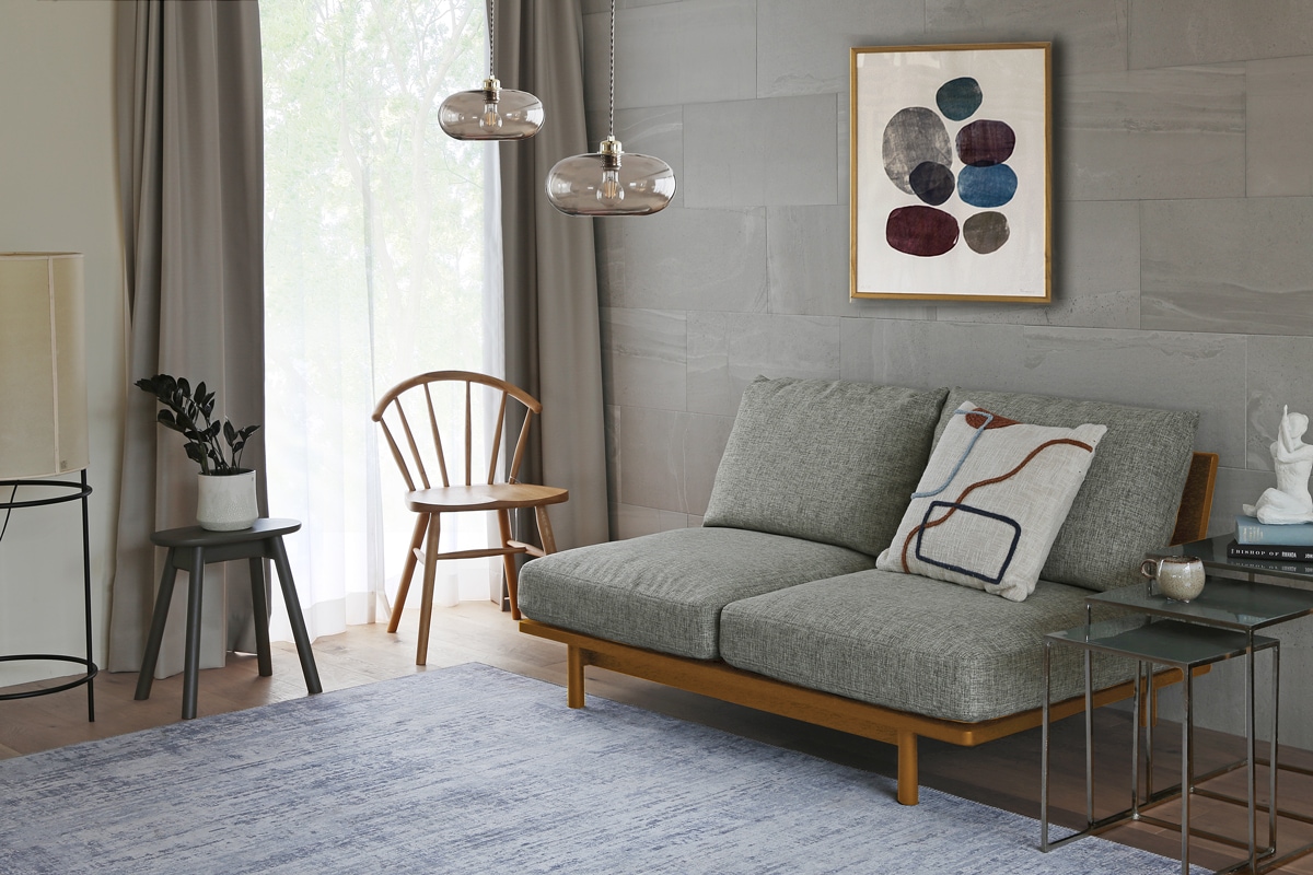 MOLEN SOFA コーナー オーク グレー塗装【受注生産】