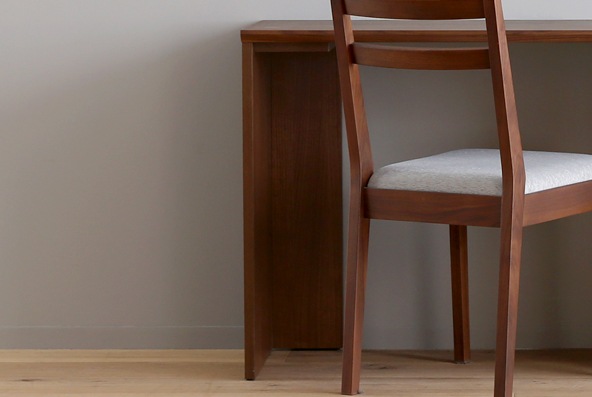 ASTER 120天板 + サイドパネル（右・左） + 30チェスト オーク/ウォルナット ※チェア別売