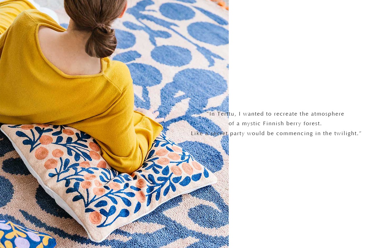 TERTTU CUSHION COVER REDBERRY(RFR-54)