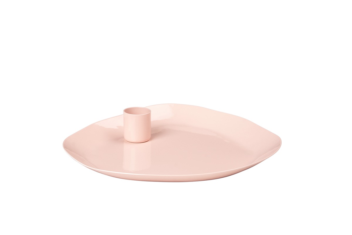 CANDLE PLATE 'MIE' (HBC-225)