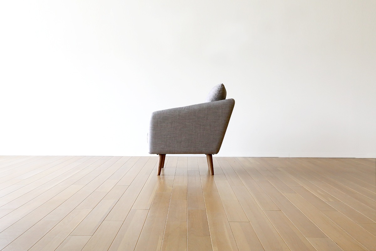 【WEB限定30％OFF】ベレア ソファ 1人掛け ライトブルー