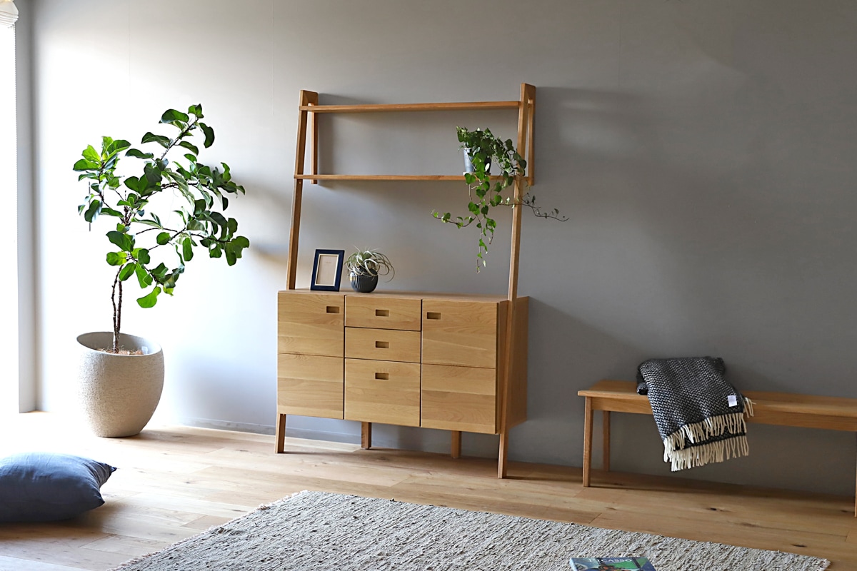 LEIRIA 118キャビネット オーク