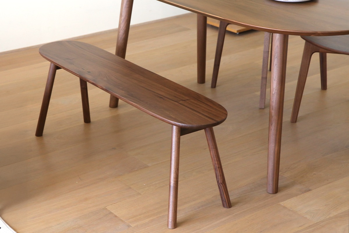 RUBE 120 ベンチ ウォルナット