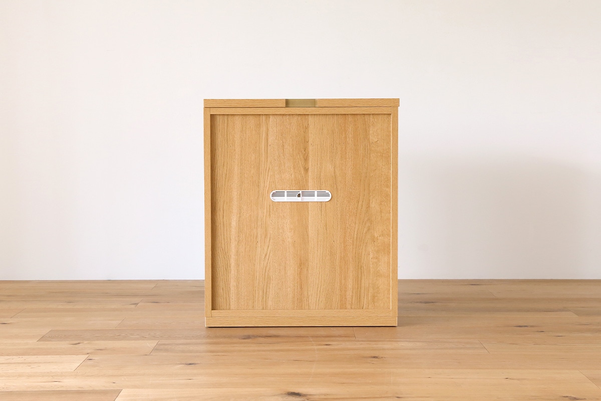 ASTER 60ガラス扉 オーク ※天板別売り