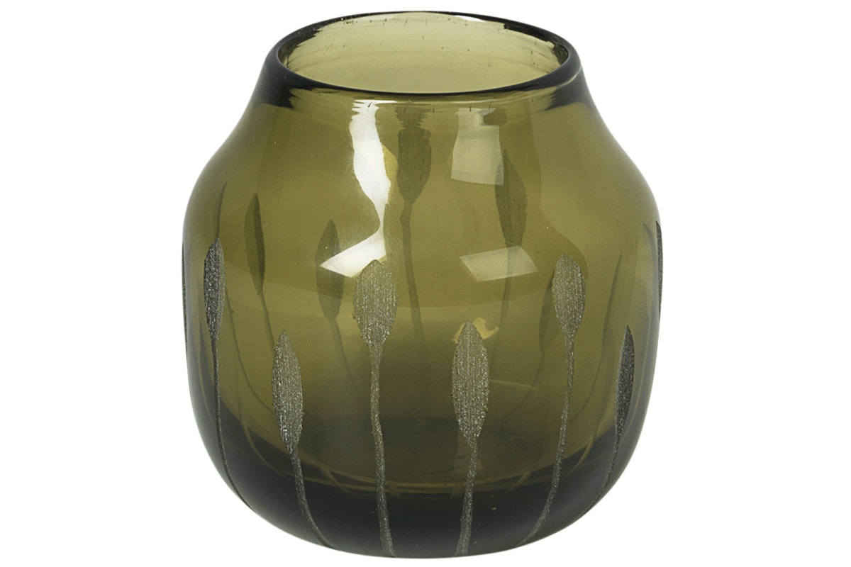 【廃番30%OFF】VASE SHAPE TEA GREEN (HBC-188,189)