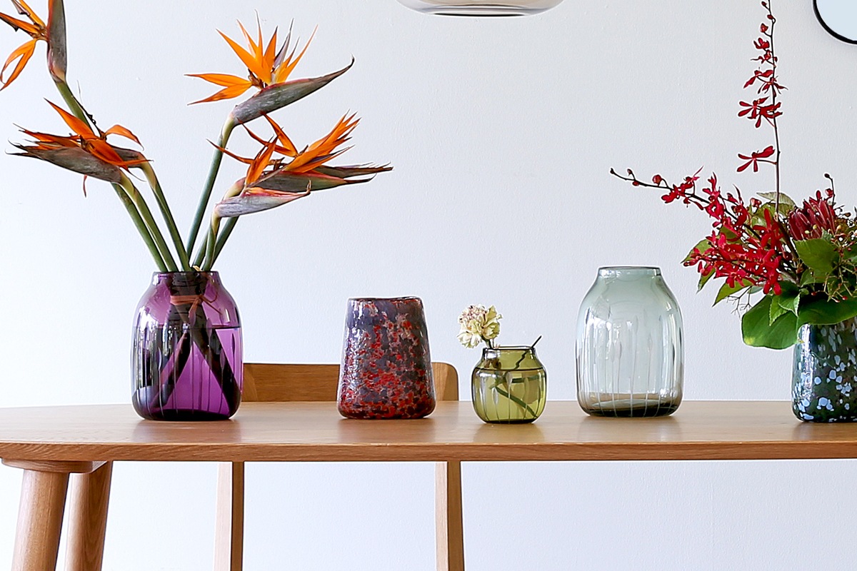 【廃番30%OFF】VASE SHAPE TEA GREEN (HBC-188,189)