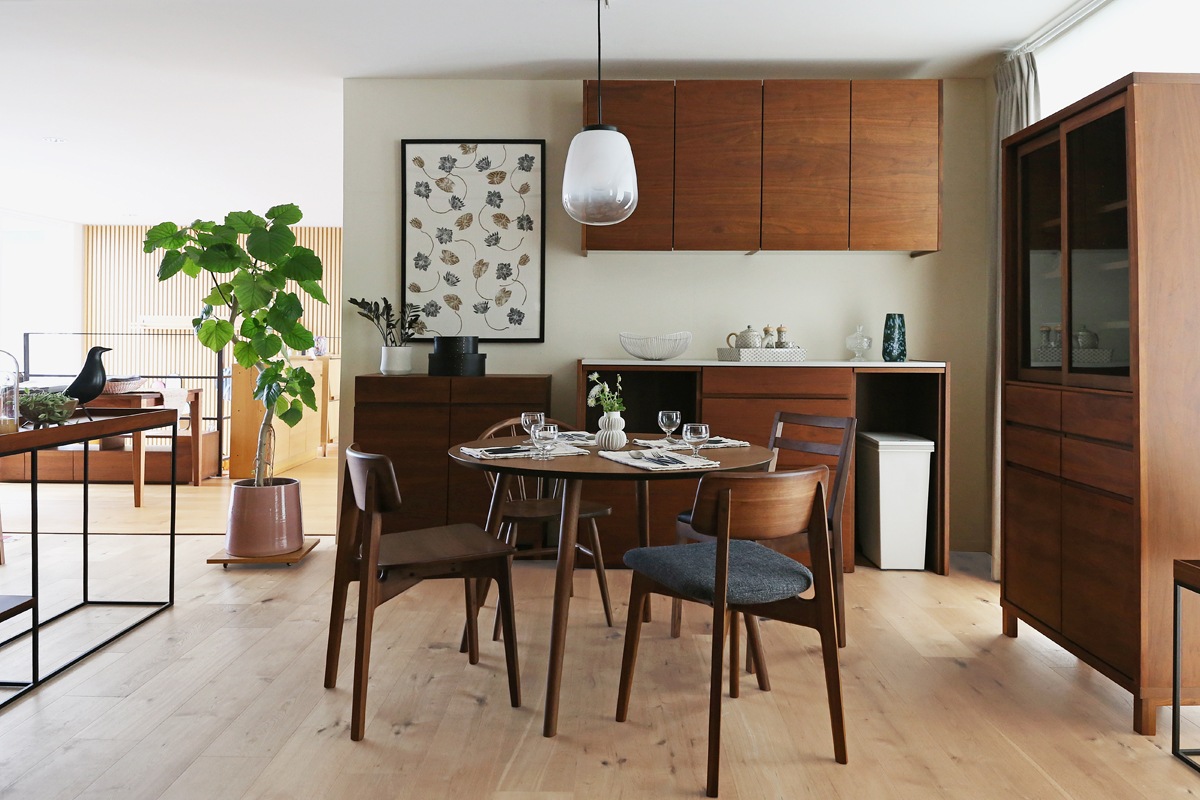 MALLOON マルーン DINING TABLE ウォルナット