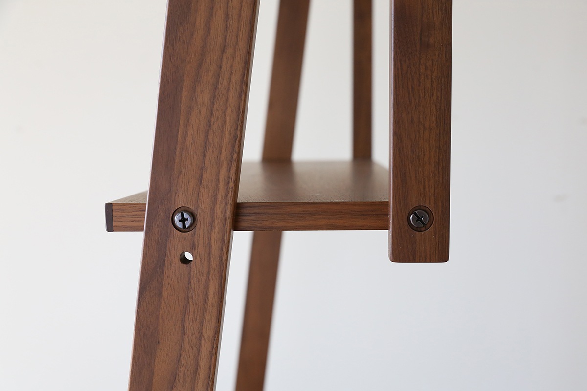 LEIRIA 84キャビネット 引出＋扉  ウォルナット