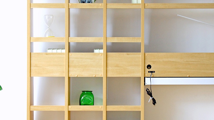 GALLE 89デスクパーツ オーク