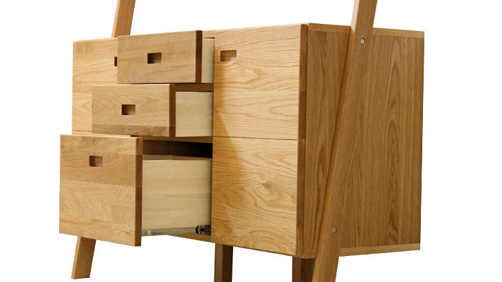 LEIRIA 118キャビネット ウォルナット