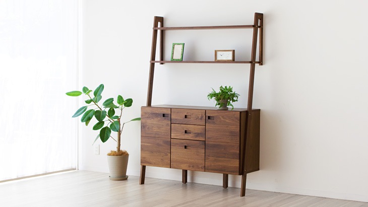 LEIRIA 118キャビネット ウォルナット