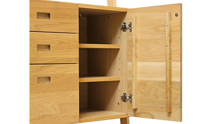 LEIRIA 118キャビネット ウォルナット