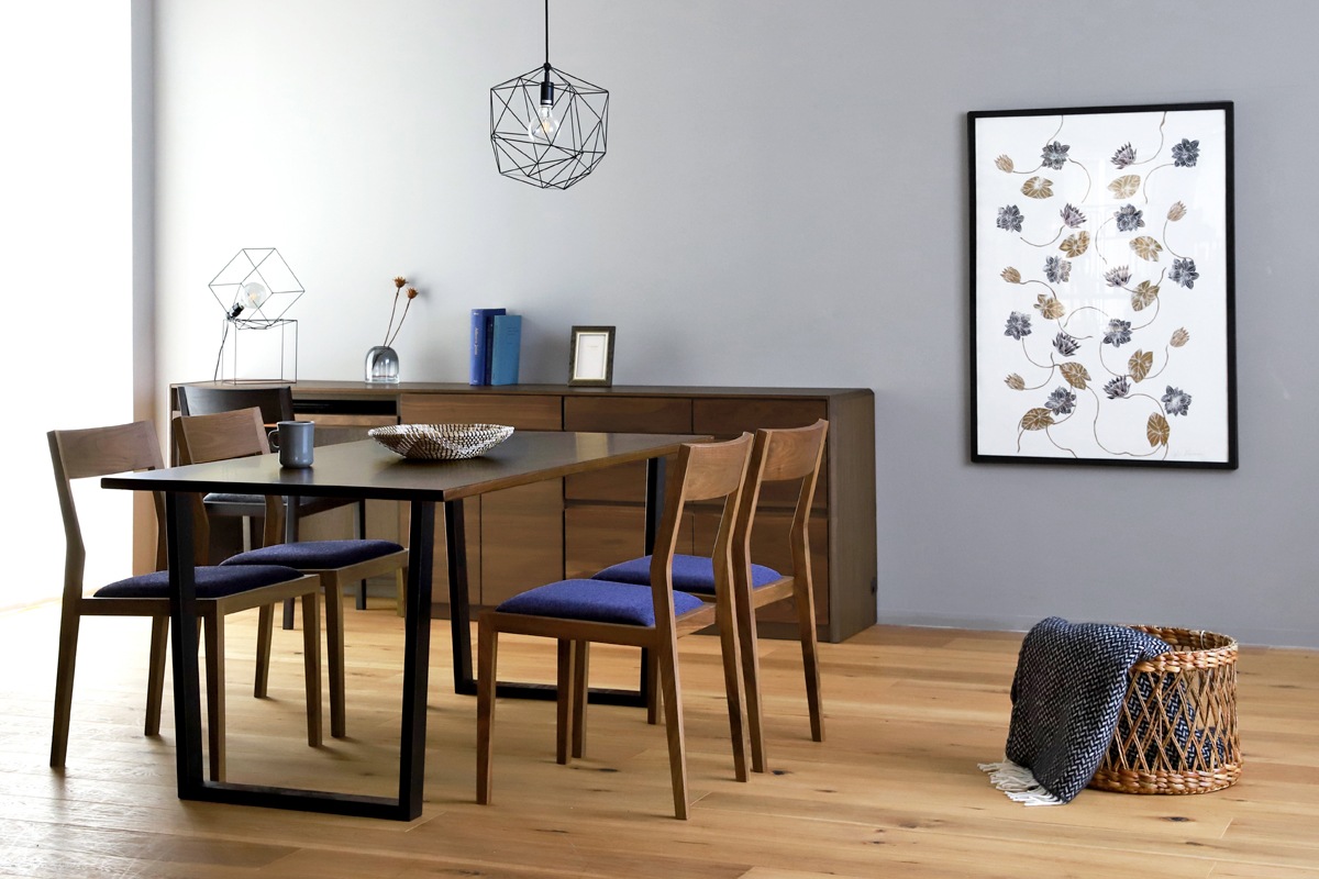 GRAM DINING TABLE サイズオーダー ウォルナット