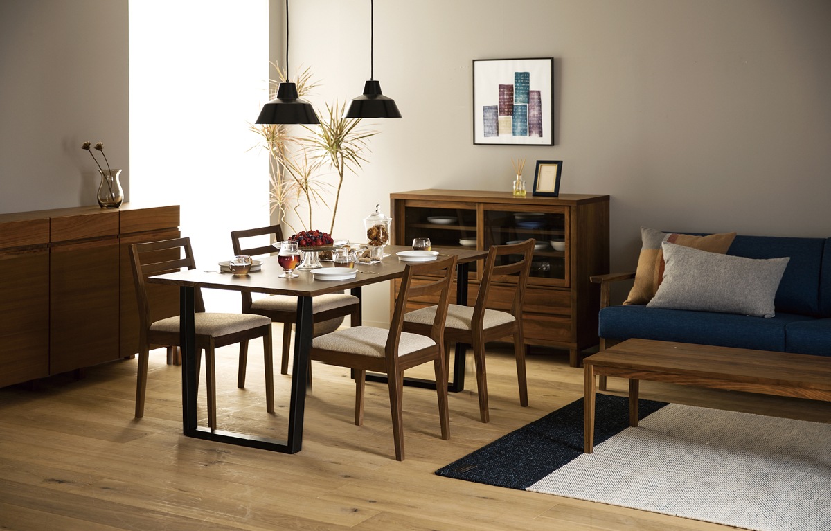 GRAM DINING TABLE サイズオーダー ウォルナット